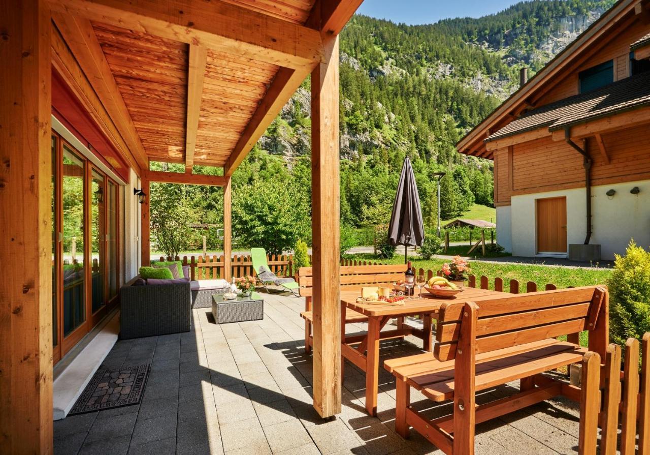 Apartment Breithorn - Charming Home - Free Parking & Wifi لوتربرونن المظهر الخارجي الصورة