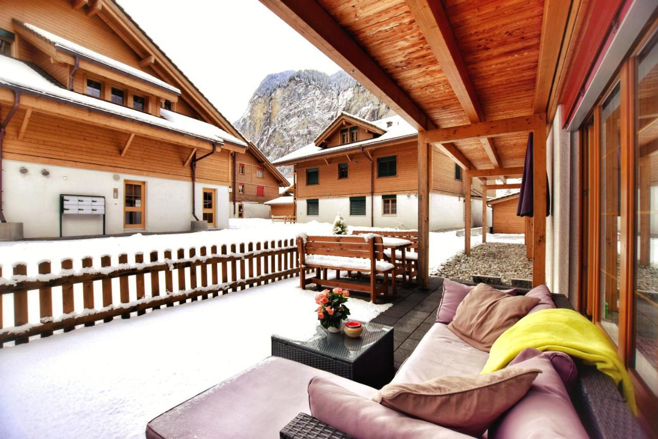 Apartment Breithorn - Charming Home - Free Parking & Wifi لوتربرونن المظهر الخارجي الصورة