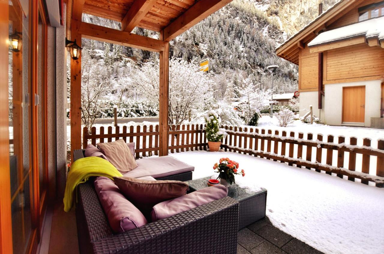 Apartment Breithorn - Charming Home - Free Parking & Wifi لوتربرونن المظهر الخارجي الصورة