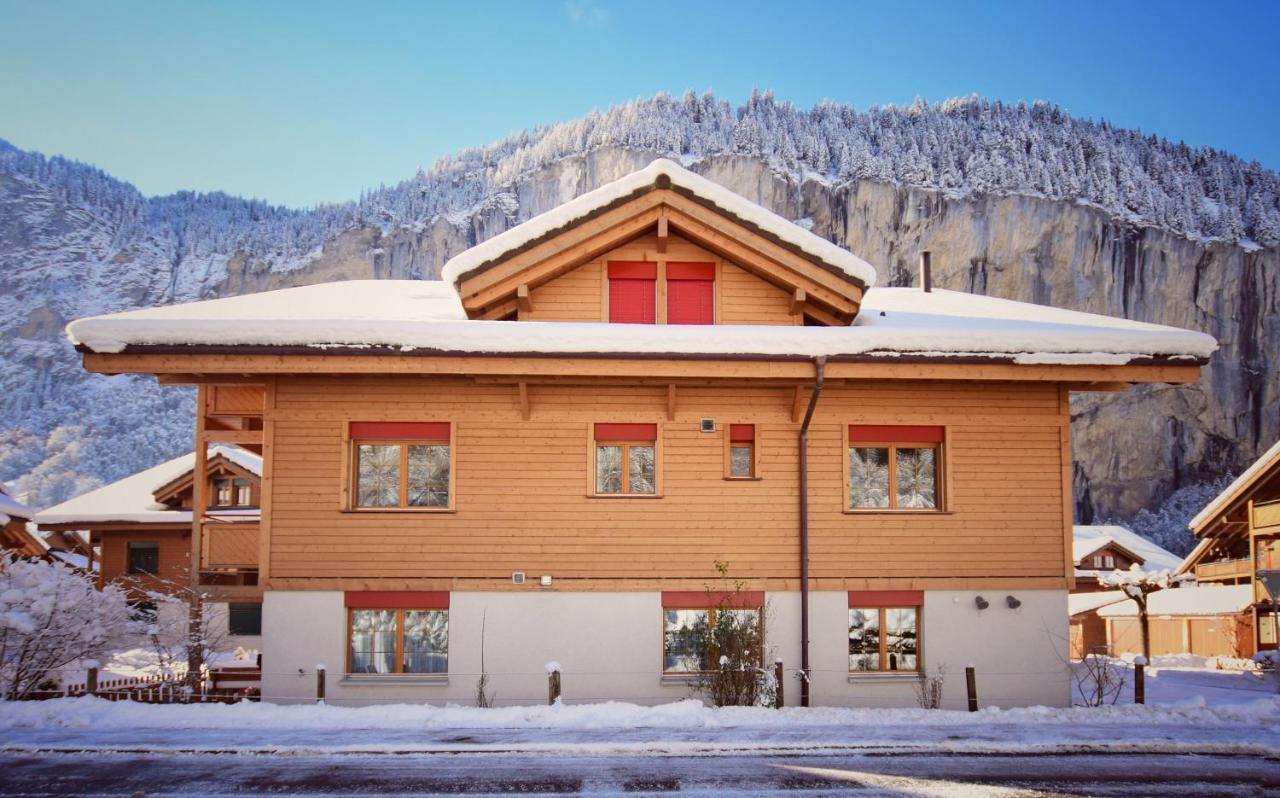 Apartment Breithorn - Charming Home - Free Parking & Wifi لوتربرونن المظهر الخارجي الصورة