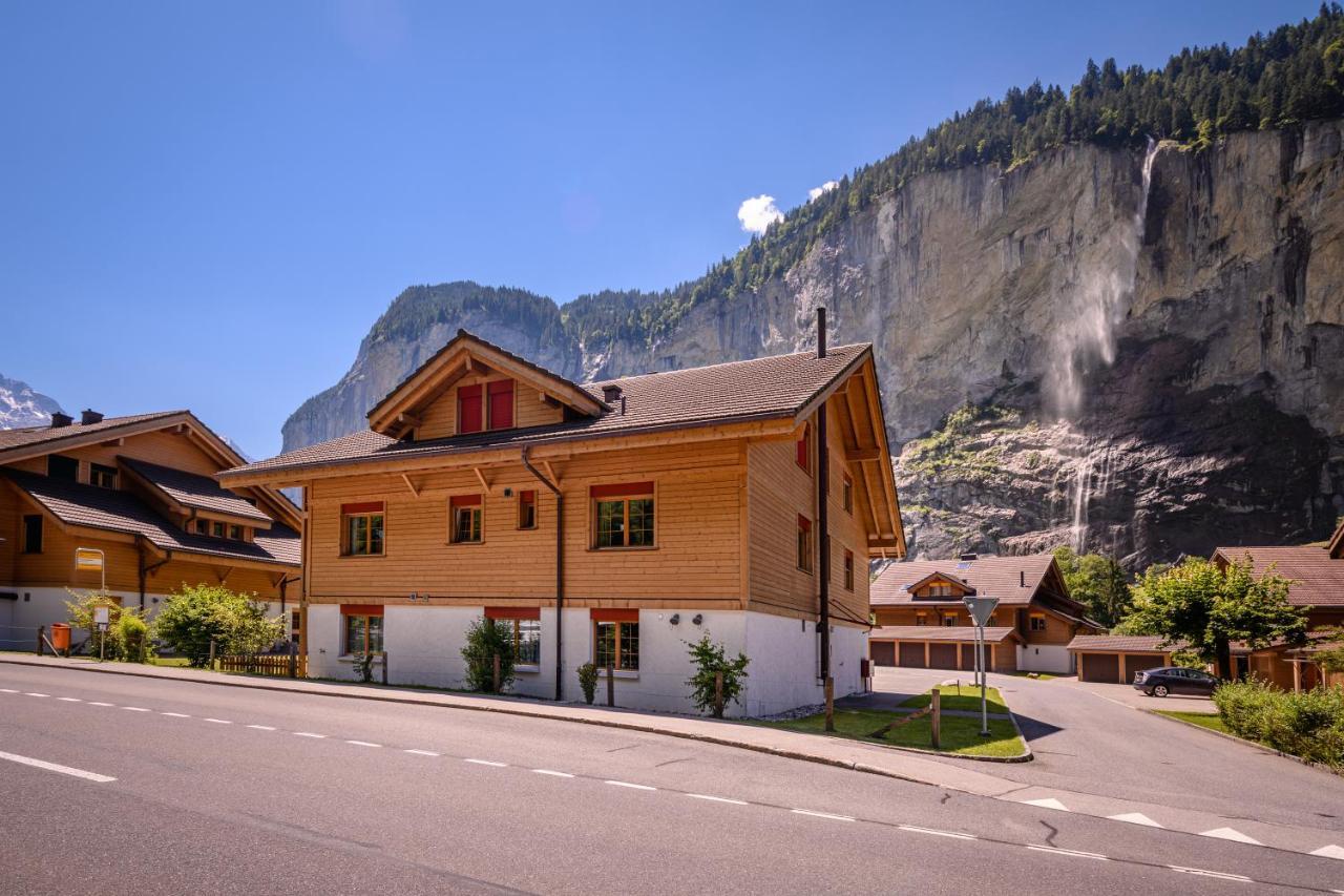 Apartment Breithorn - Charming Home - Free Parking & Wifi لوتربرونن المظهر الخارجي الصورة